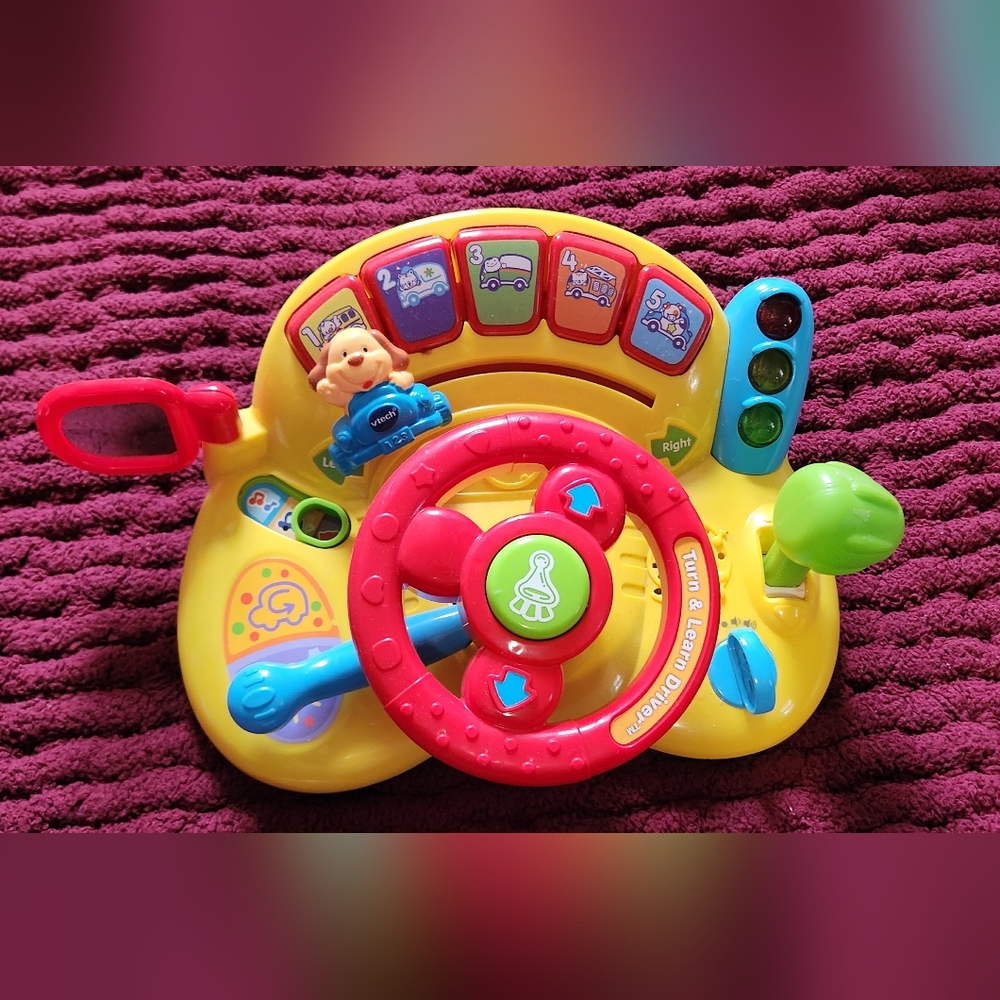 V tech steering wheel